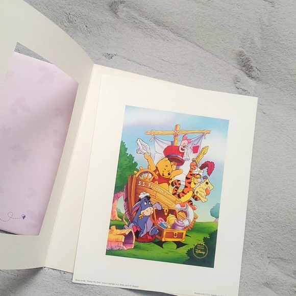 Disney Celebrate The Pooh Meanin of freind Lithograph Disney Store Performance - Picture 10 of 14